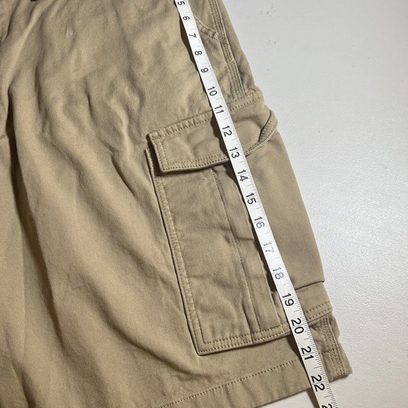 Carhartt Cargo Relaxed Fit Khaki Tan Work Shorts Mens Size 46 Cotton Spandex - Picture 10 of 10